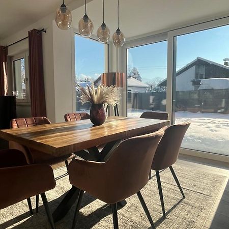 Uniqe I 95Qm I Bergblick I Garten I Bbq I Seenah Прин-ам-Кимзее Экстерьер фото
